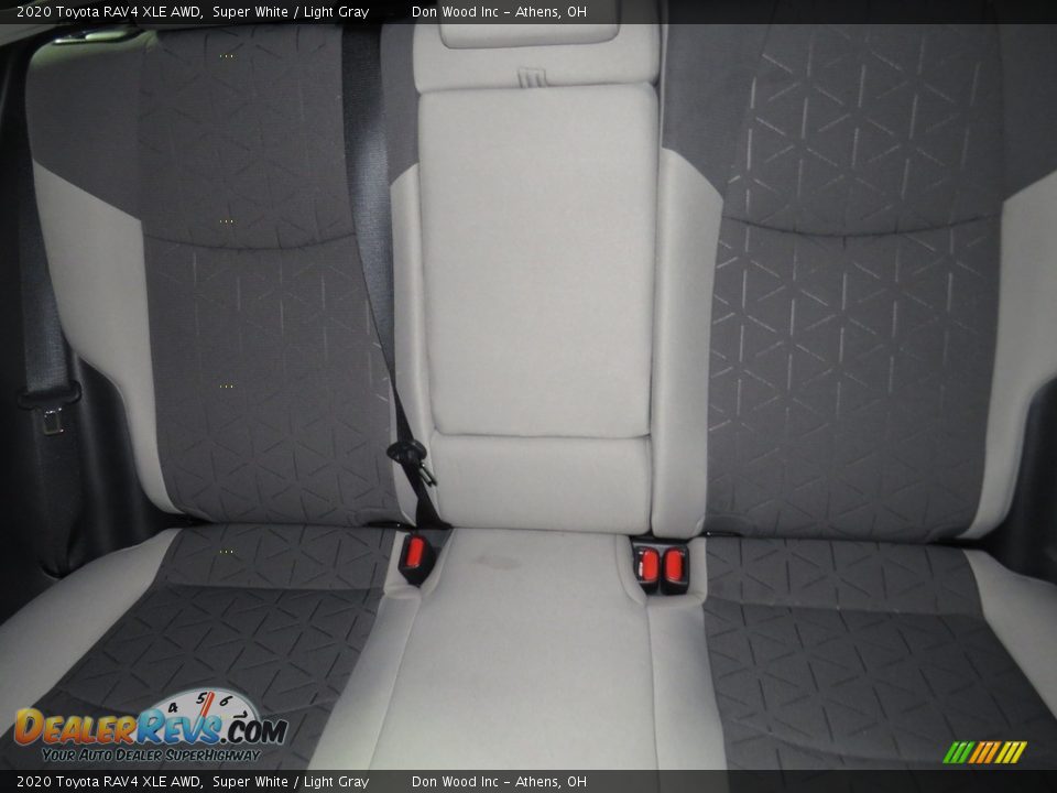 2020 Toyota RAV4 XLE AWD Super White / Light Gray Photo #20