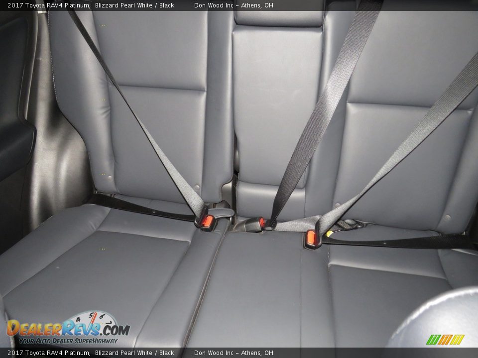2017 Toyota RAV4 Platinum Blizzard Pearl White / Black Photo #21