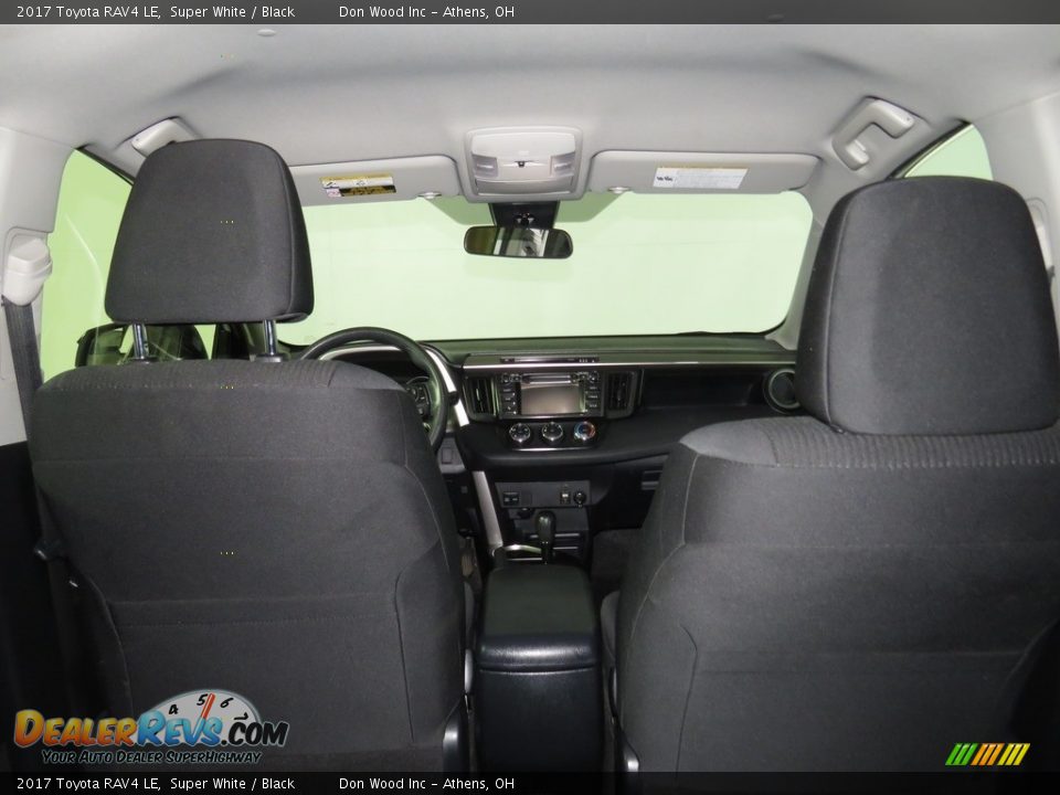 2017 Toyota RAV4 LE Super White / Black Photo #14
