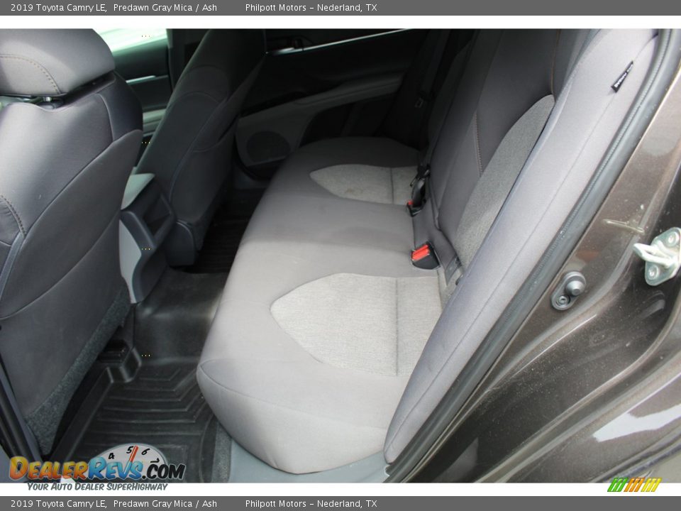 2019 Toyota Camry LE Predawn Gray Mica / Ash Photo #21
