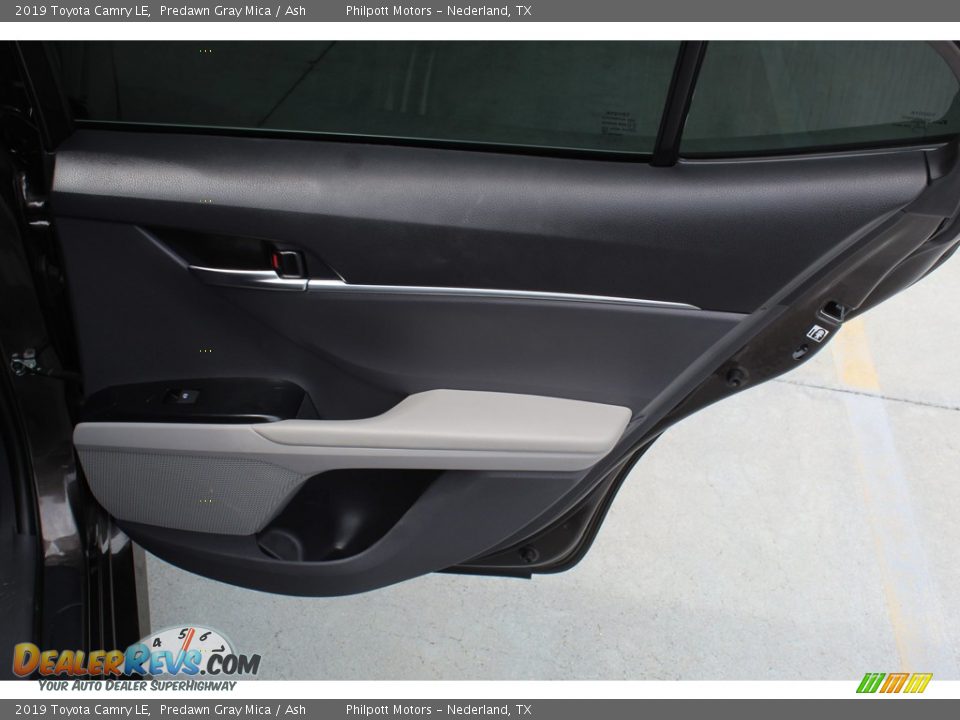 2019 Toyota Camry LE Predawn Gray Mica / Ash Photo #25
