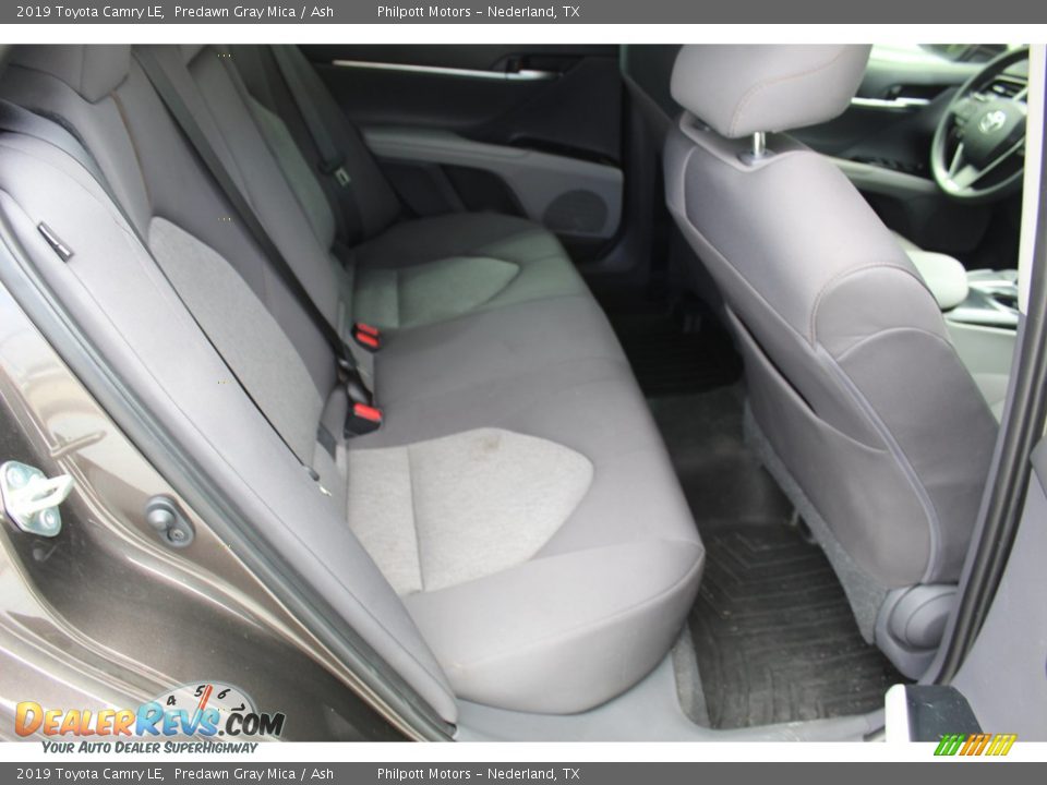 2019 Toyota Camry LE Predawn Gray Mica / Ash Photo #26