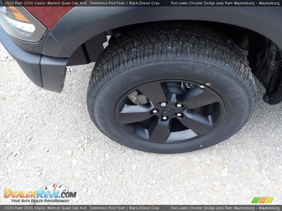 2020 Ram 1500 Classic Warlock Quad Cab 4x4 Delmonico Red Pearl / Black/Diesel Gray Photo #2