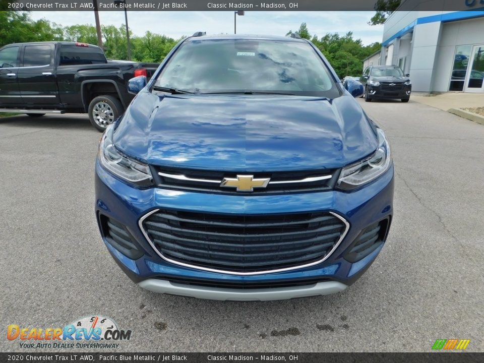 2020 Chevrolet Trax LT AWD Pacific Blue Metallic / Jet Black Photo #4
