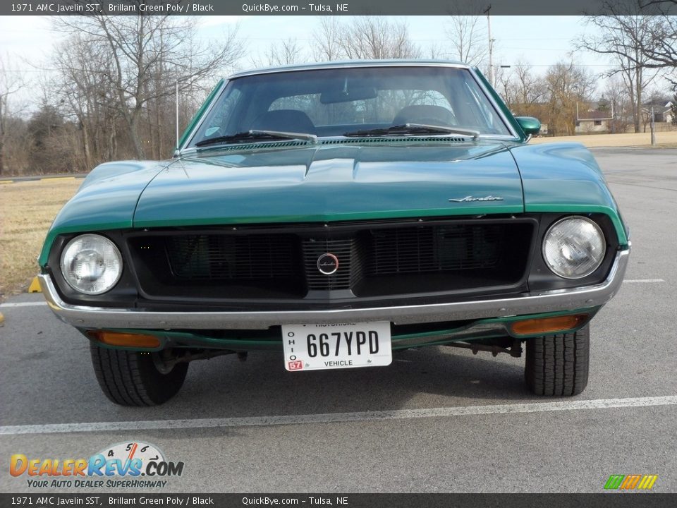 1971 AMC Javelin SST Brillant Green Poly / Black Photo #3