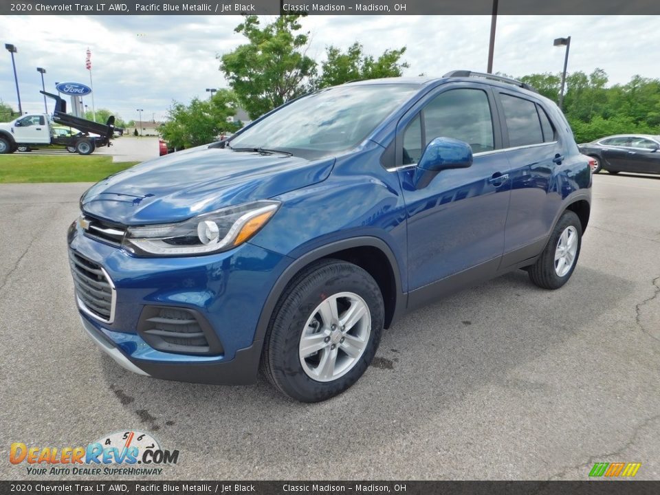 2020 Chevrolet Trax LT AWD Pacific Blue Metallic / Jet Black Photo #5