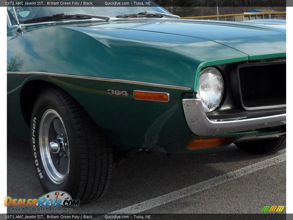 1971 AMC Javelin SST Brillant Green Poly / Black Photo #5
