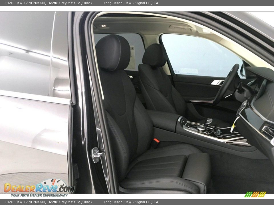 2020 BMW X7 xDrive40i Arctic Grey Metallic / Black Photo #7