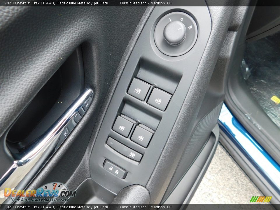 2020 Chevrolet Trax LT AWD Pacific Blue Metallic / Jet Black Photo #11