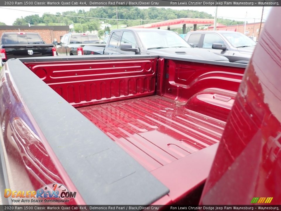 2020 Ram 1500 Classic Warlock Quad Cab 4x4 Delmonico Red Pearl / Black/Diesel Gray Photo #13