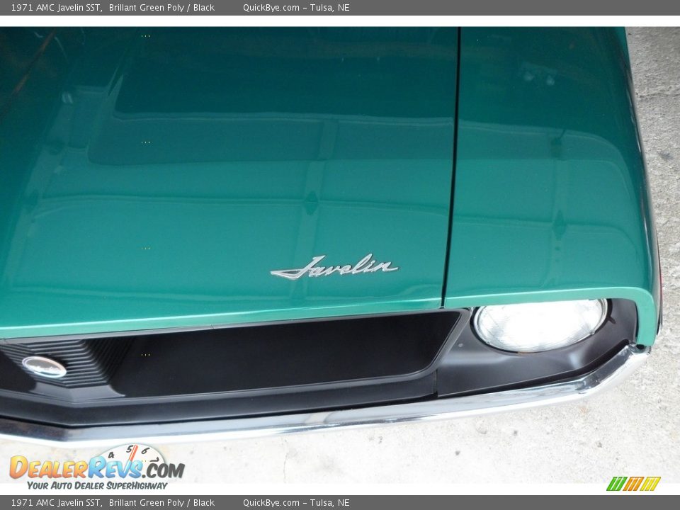 1971 AMC Javelin SST Brillant Green Poly / Black Photo #15