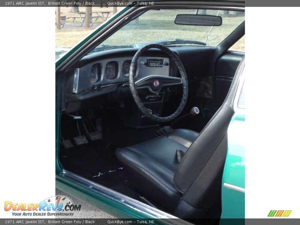 Black Interior - 1971 AMC Javelin SST Photo #21