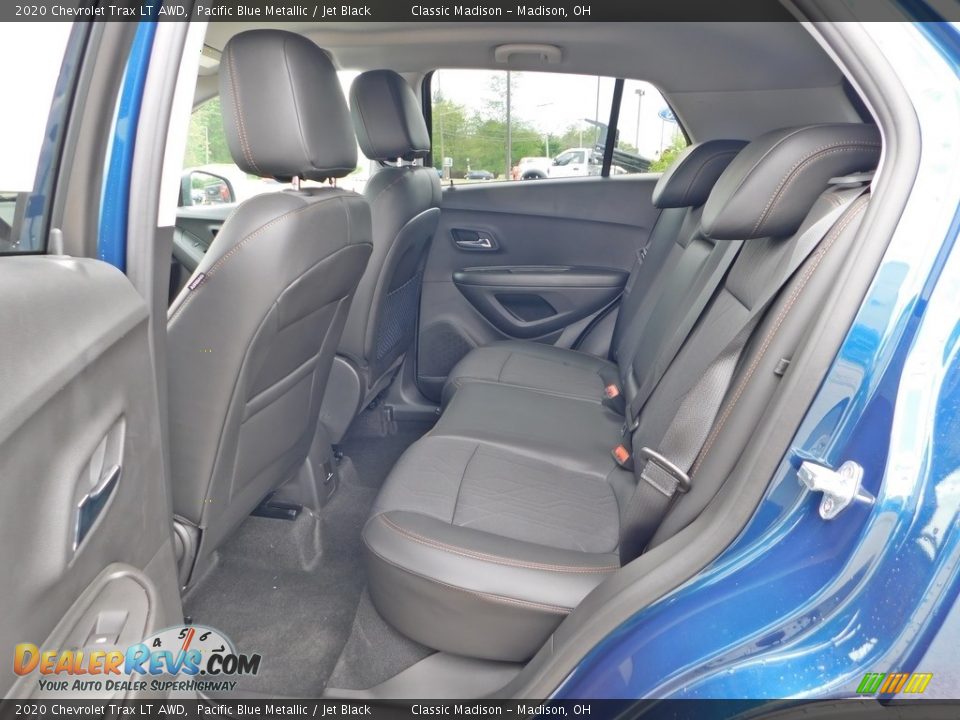 2020 Chevrolet Trax LT AWD Pacific Blue Metallic / Jet Black Photo #24