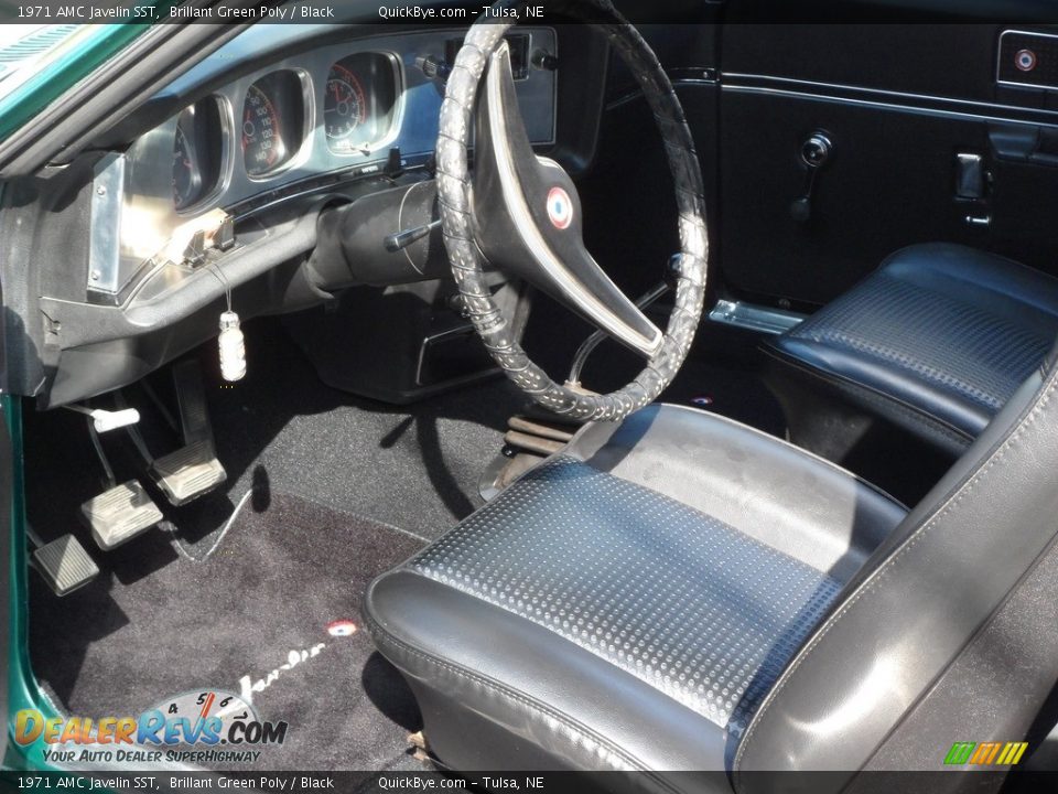 Black Interior - 1971 AMC Javelin SST Photo #22