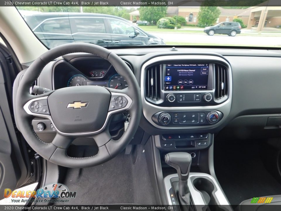 2020 Chevrolet Colorado LT Crew Cab 4x4 Black / Jet Black Photo #3