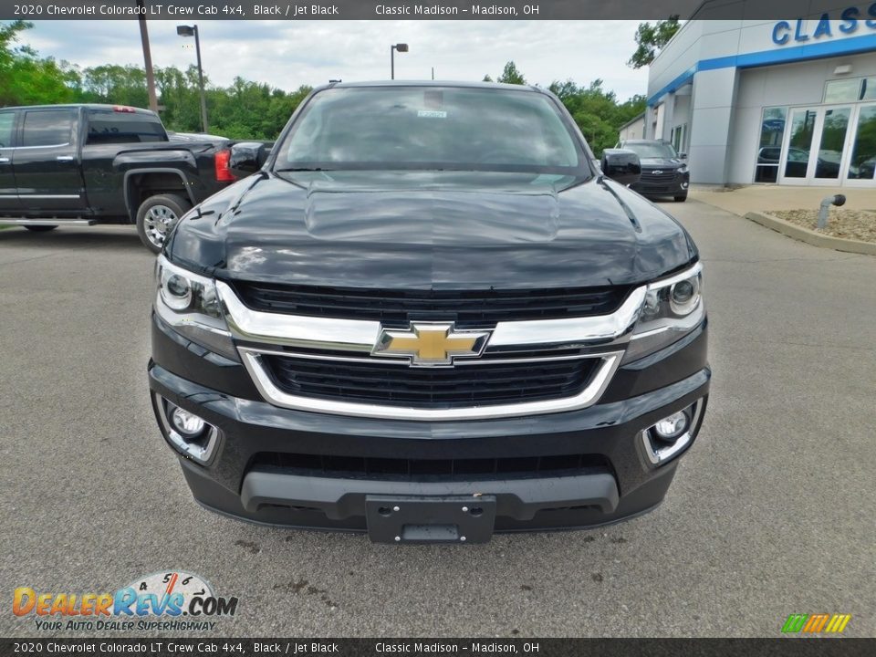 2020 Chevrolet Colorado LT Crew Cab 4x4 Black / Jet Black Photo #4