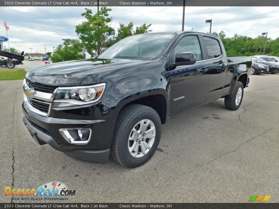 2020 Chevrolet Colorado LT Crew Cab 4x4 Black / Jet Black Photo #5