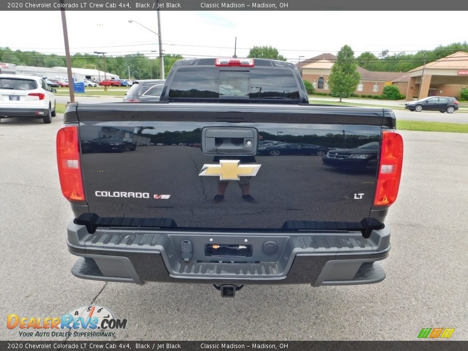 2020 Chevrolet Colorado LT Crew Cab 4x4 Black / Jet Black Photo #8