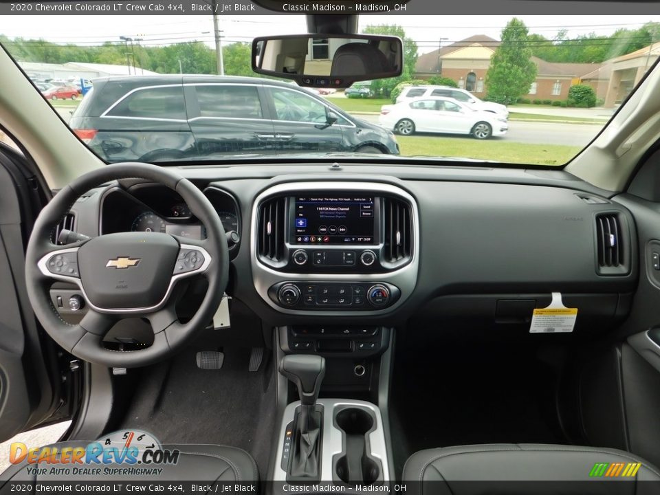 2020 Chevrolet Colorado LT Crew Cab 4x4 Black / Jet Black Photo #13