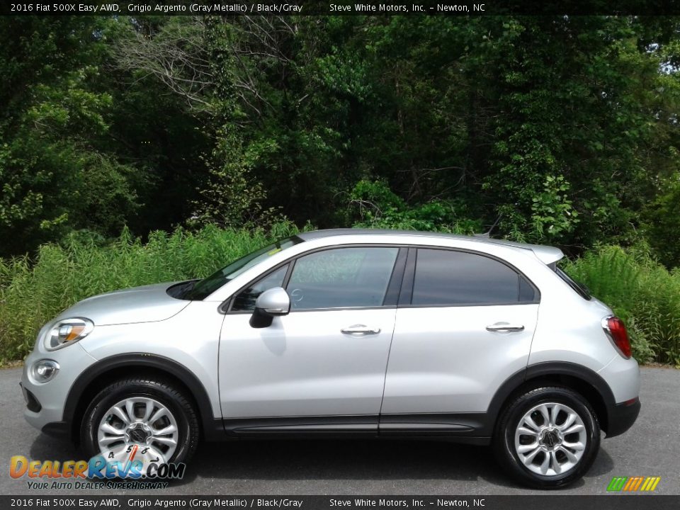 Grigio Argento (Gray Metallic) 2016 Fiat 500X Easy AWD Photo #1