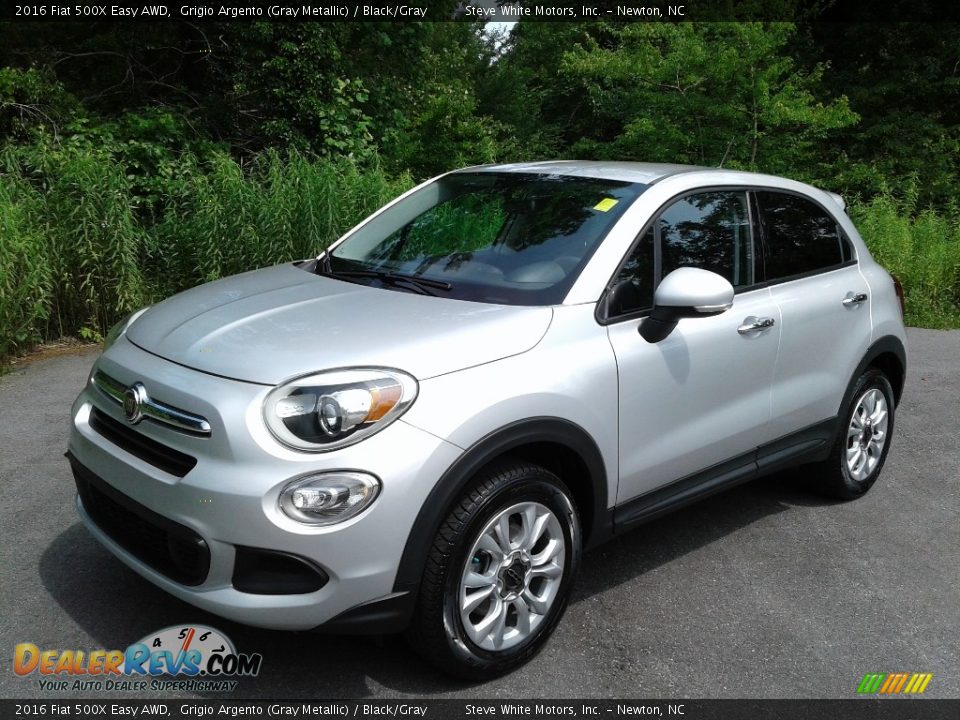 Grigio Argento (Gray Metallic) 2016 Fiat 500X Easy AWD Photo #3