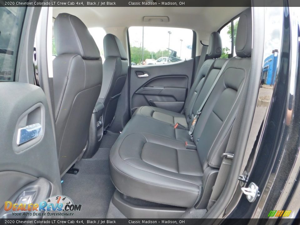 2020 Chevrolet Colorado LT Crew Cab 4x4 Black / Jet Black Photo #24