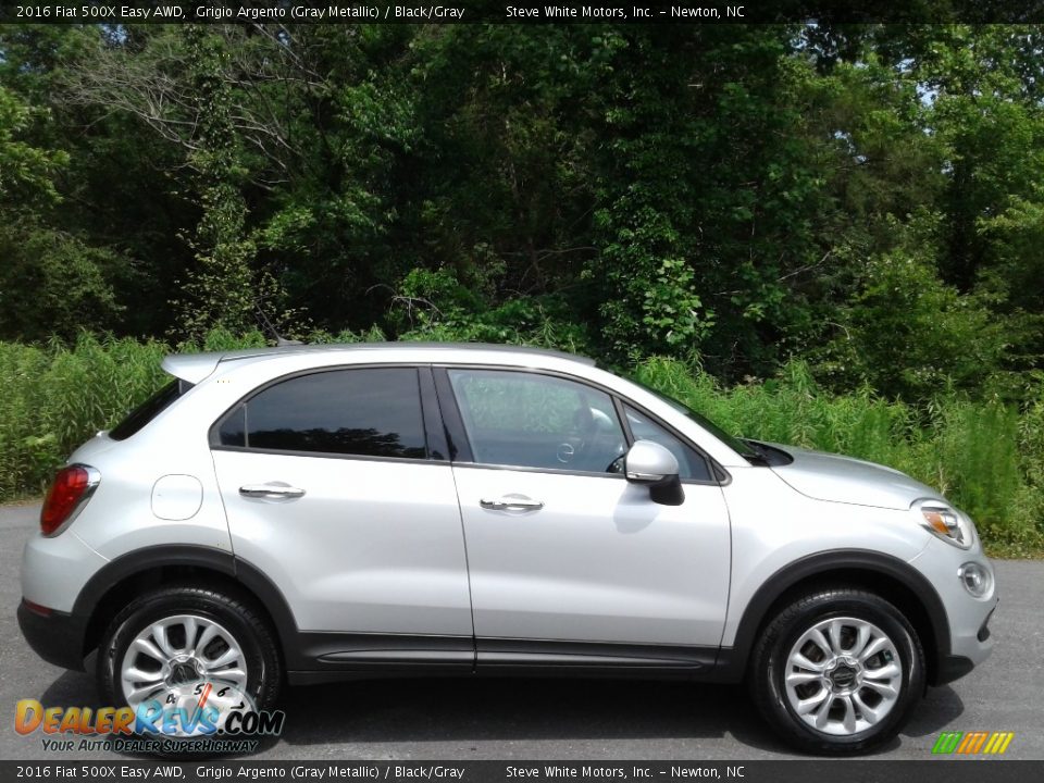 Grigio Argento (Gray Metallic) 2016 Fiat 500X Easy AWD Photo #6