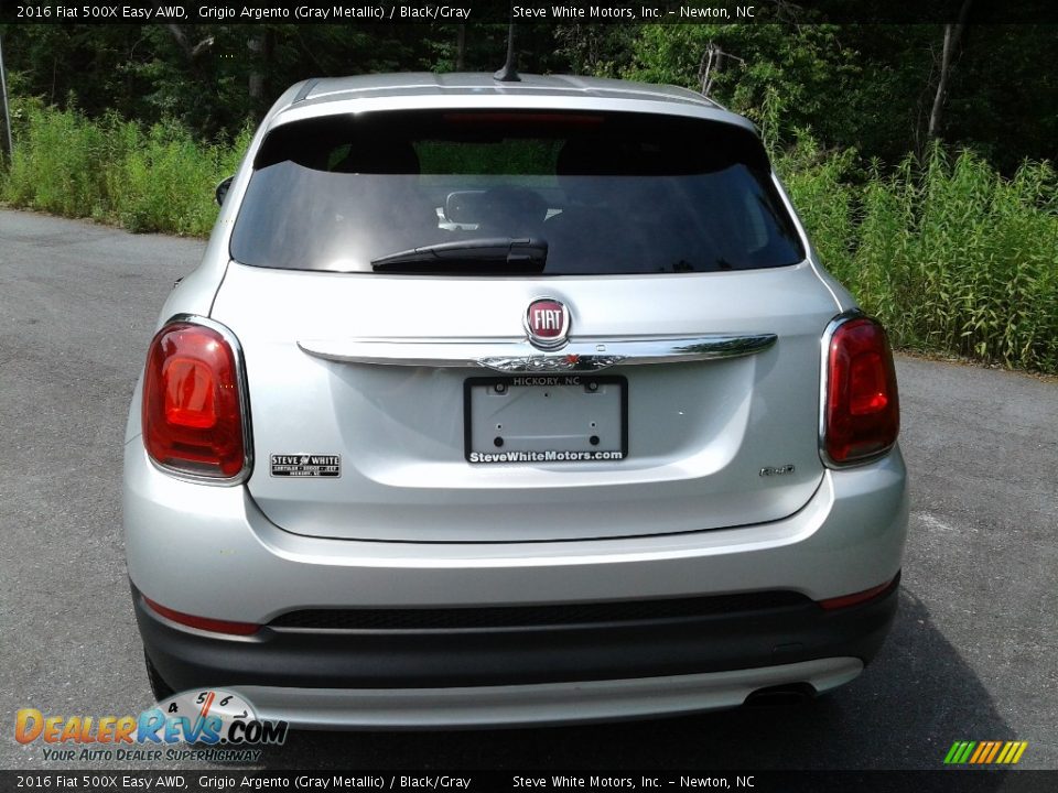 Grigio Argento (Gray Metallic) 2016 Fiat 500X Easy AWD Photo #8