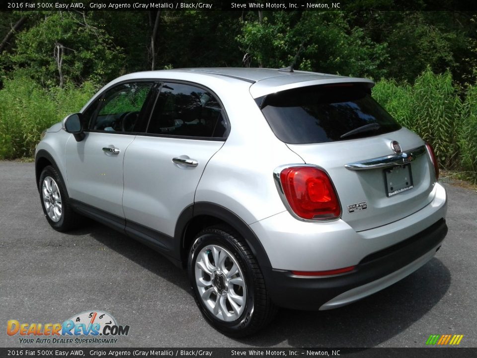 Grigio Argento (Gray Metallic) 2016 Fiat 500X Easy AWD Photo #9