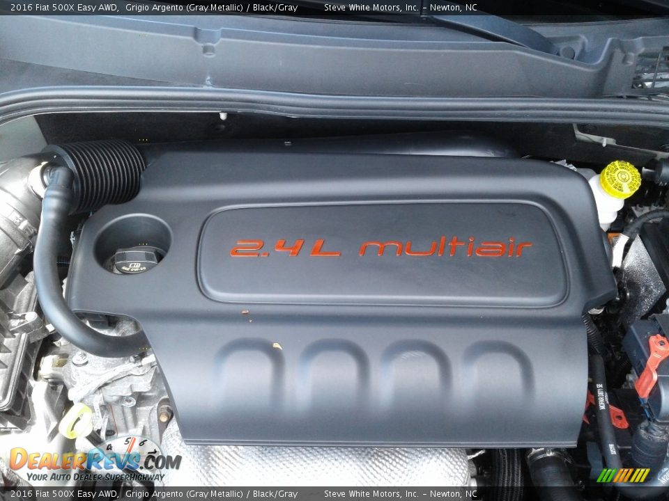 2016 Fiat 500X Easy AWD 2.4 Liter DOHC 16-Valve MultiAir VVT 4 Cylinder Engine Photo #10