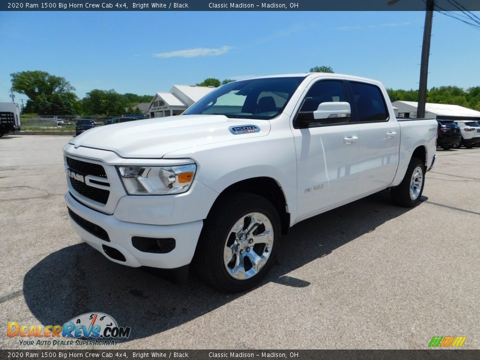 2020 Ram 1500 Big Horn Crew Cab 4x4 Bright White / Black Photo #5