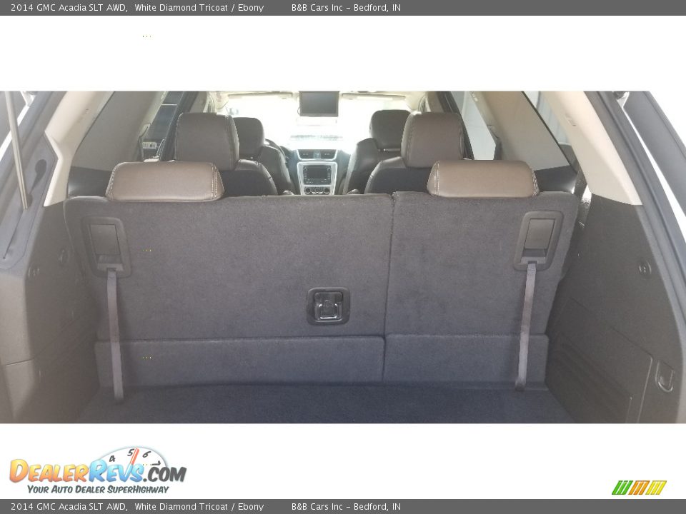 2014 GMC Acadia SLT AWD White Diamond Tricoat / Ebony Photo #16