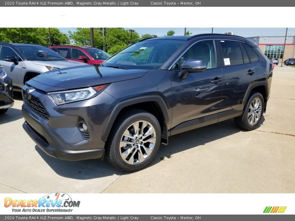 2020 Toyota RAV4 XLE Premium AWD Magnetic Gray Metallic / Light Gray Photo #1