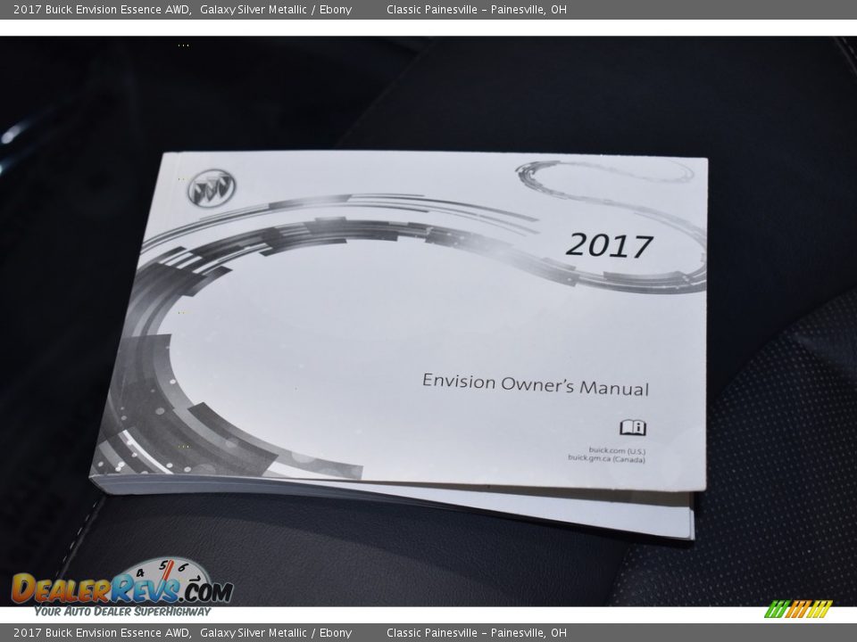 2017 Buick Envision Essence AWD Galaxy Silver Metallic / Ebony Photo #18
