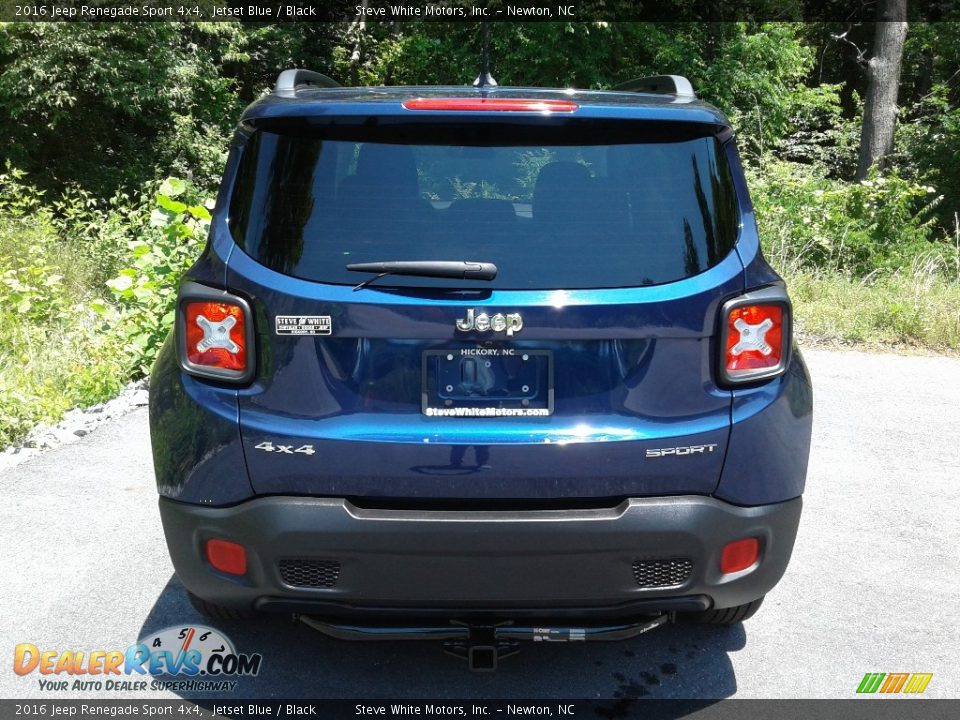 2016 Jeep Renegade Sport 4x4 Jetset Blue / Black Photo #8