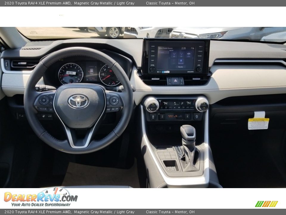 2020 Toyota RAV4 XLE Premium AWD Magnetic Gray Metallic / Light Gray Photo #4