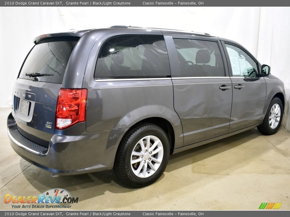 2019 Dodge Grand Caravan SXT Granite Pearl / Black/Light Graystone Photo #2