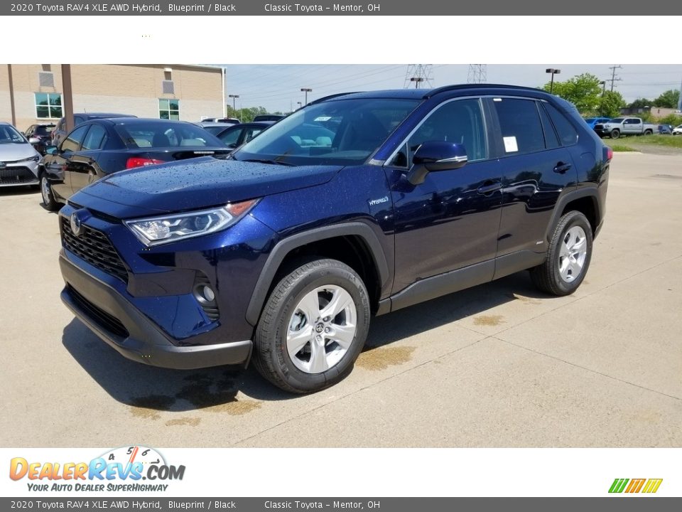 2020 Toyota RAV4 XLE AWD Hybrid Blueprint / Black Photo #1