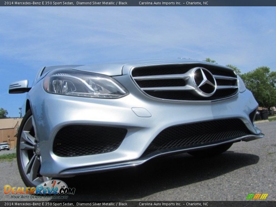 2014 Mercedes-Benz E 350 Sport Sedan Diamond Silver Metallic / Black Photo #2