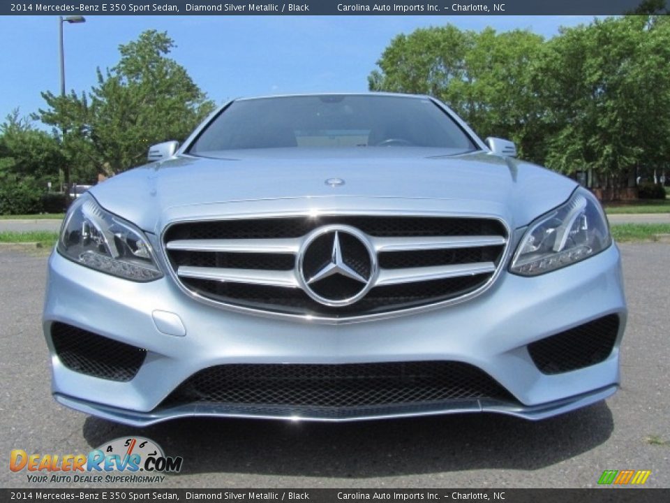 2014 Mercedes-Benz E 350 Sport Sedan Diamond Silver Metallic / Black Photo #4