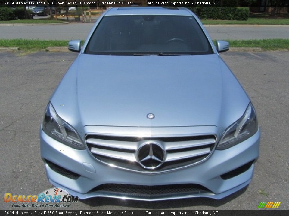 2014 Mercedes-Benz E 350 Sport Sedan Diamond Silver Metallic / Black Photo #5