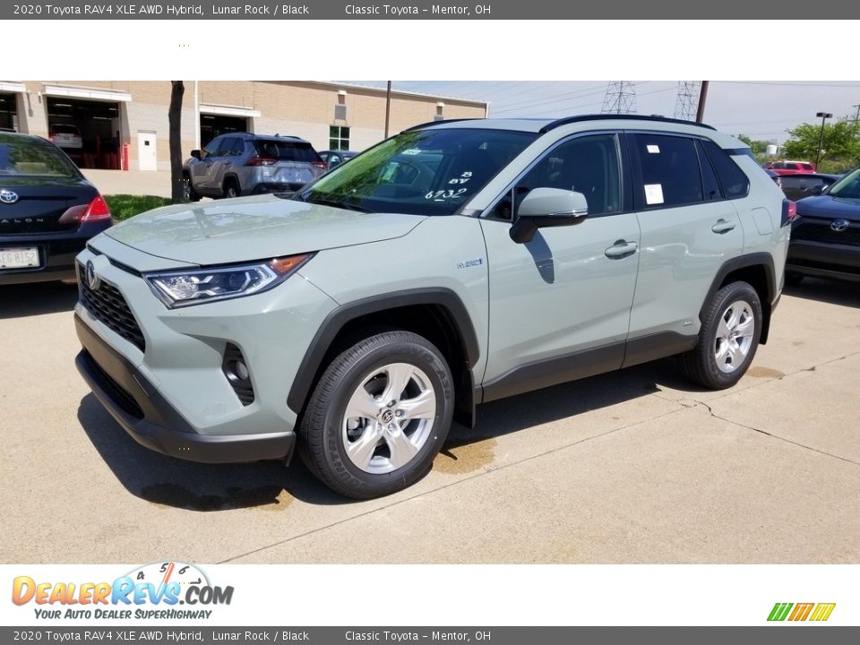 Lunar Rock 2020 Toyota RAV4 XLE AWD Hybrid Photo #1