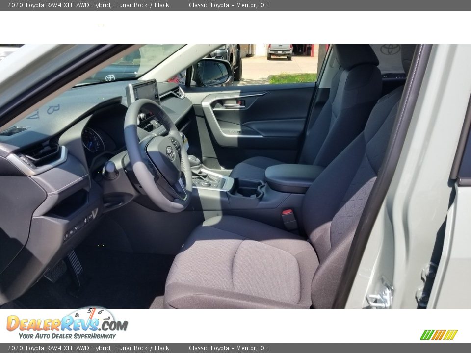 2020 Toyota RAV4 XLE AWD Hybrid Lunar Rock / Black Photo #2