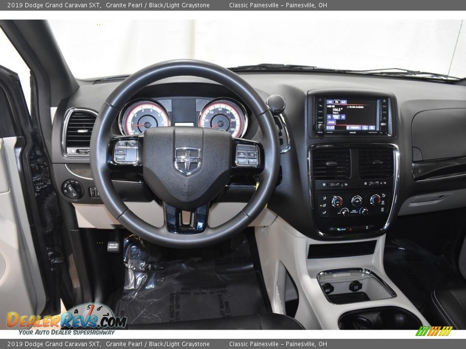 2019 Dodge Grand Caravan SXT Granite Pearl / Black/Light Graystone Photo #13