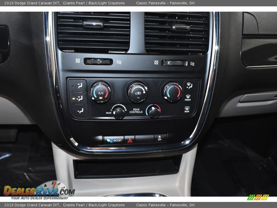 2019 Dodge Grand Caravan SXT Granite Pearl / Black/Light Graystone Photo #14