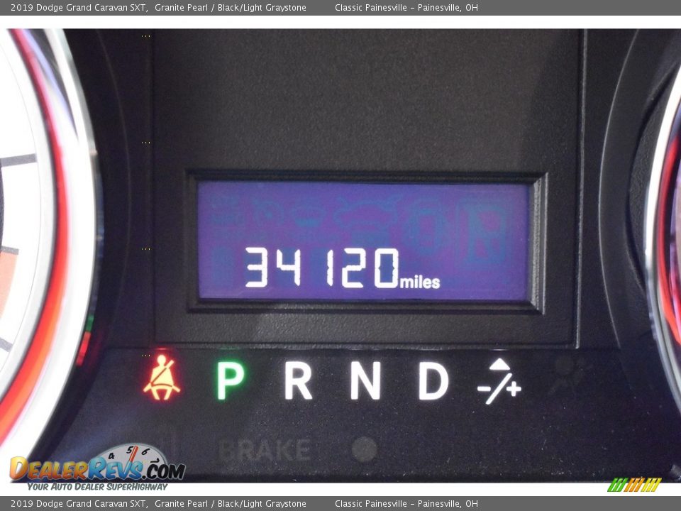 2019 Dodge Grand Caravan SXT Granite Pearl / Black/Light Graystone Photo #15