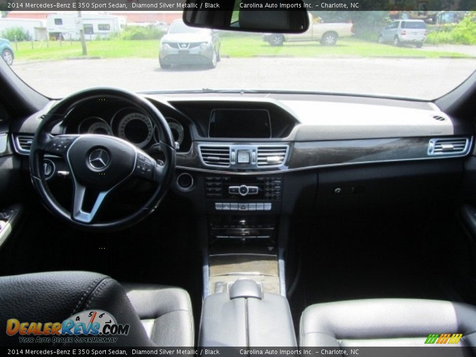 2014 Mercedes-Benz E 350 Sport Sedan Diamond Silver Metallic / Black Photo #13