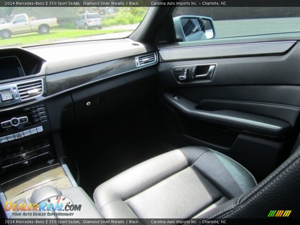 2014 Mercedes-Benz E 350 Sport Sedan Diamond Silver Metallic / Black Photo #14