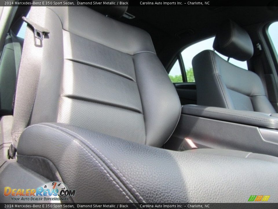 2014 Mercedes-Benz E 350 Sport Sedan Diamond Silver Metallic / Black Photo #22