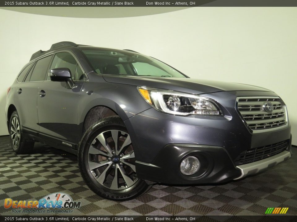 2015 Subaru Outback 3.6R Limited Carbide Gray Metallic / Slate Black Photo #1